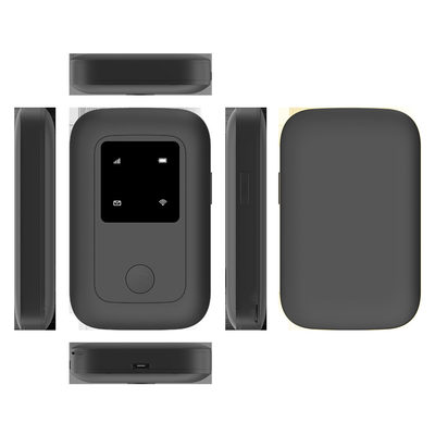 Router desbloqueado de 4G Lte MiFi con las luces LED SIM Card Black