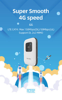 Ayuda portátil inalámbrica B12/B17/B28 del router CAT4 150Mbps de 4g MiFi