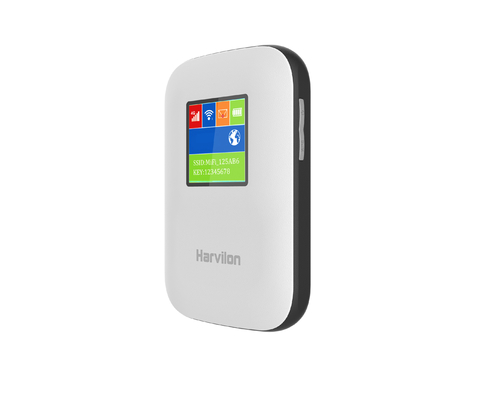 el router móvil 2700mAh-3000mAh 4G con negro de la pantalla desbloqueó