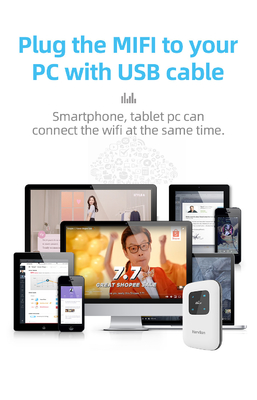 router del bolsillo 4G WiFi de 3G 2G con el operador de SIM Card Slot For Telecom