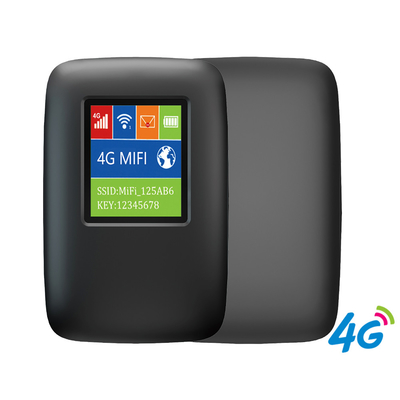 Router de IEEE802.11 B/de G /N MIFI con la pantalla, ayuda de la tarjeta del sim. Router del mifi de LTE 4G