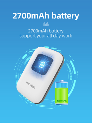 2100mAh router 150Mbps de la batería FDD TDD LTE 4G MIFI con la pantalla del LED