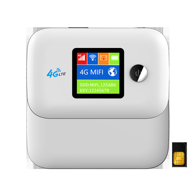 Bolsillo portátil desbloqueado MiFi inalámbrico del router de 4G WIFI con la pantalla LCD de Sim Card Slot