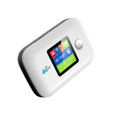 Bolsillo portátil desbloqueado MiFi inalámbrico del router de 4G WIFI con la pantalla LCD de Sim Card Slot