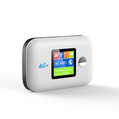 Bolsillo portátil desbloqueado MiFi inalámbrico del router de 4G WIFI con la pantalla LCD de Sim Card Slot