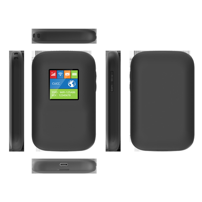 Ayuda inalámbrica portátil B12/B17/B28 de la pantalla LCD 1,44 del router 4G del CAT 4