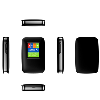 apuroses móviles del router 150Mbps 4G WiFi de 2700mAh-3000mAh 4G Lte MiFi 15 dispositivos con la pantalla LCD