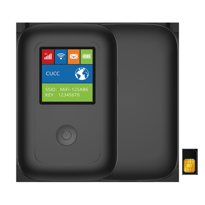 3000mAh router del hogar 4G WIFI con CE del viaje de la pantalla LCD